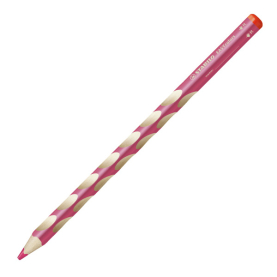 Rosa Buntstift Set EasyColors mit ergonomischem Griff und bruchsicherer Mine.