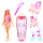 Barbie Pop Reveal Juicy Fruits Erdbeerlimonade - Puppe mit fruchtigem Outfit und Accessoires, die Farbwechsel-Effekte enthüllen.