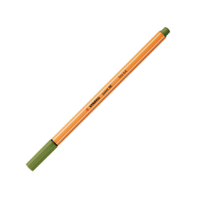 Grüne Fineliner mit feiner Spitze und intensiver Farbe.