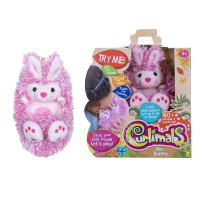 Rosa Kuscheltier Bibi der Hase aus der Curlimals...