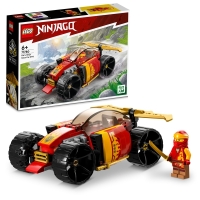 Rotes LEGO Ninjago Kais Ninja Rennwagen Spielzeug mit...