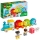 Bunter LEGO Duplo Zahlenzug zum spielerischen Zahlenlernen für Kinder.