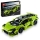 Rotes LEGO Technic Lamborghini Huracan Modellauto mit detailliertem Design und realistischer Funktionen.