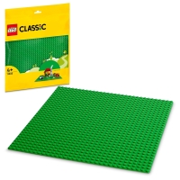 Grüne LEGO Classic Bauplatte mit Noppen für...