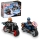 LEGO Marvel Super Heroes Black Widows Captain America: Minifigur mit rot-weiß-blauem Kostüm und Schild.