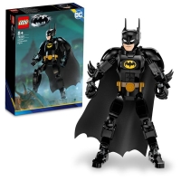 Schwarzer LEGO DC Super Heroes Batman Baufigur. Ideal...