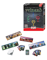 Kartenspiel Wizard mit bunten Spielkarten und magischem...