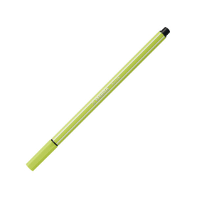 Limonengrüner Filzstift Pen 68 für kreative Köpfe und künstlerische Werke.