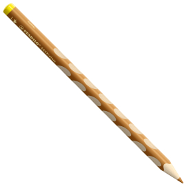 Buntstift EasyColors in Dunkelocker mit ergonomischem Griff und bruchfester Mine.