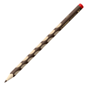 Brauner Buntstift EasyColors mit ergonomischem Design für einfaches und präzises Malen.