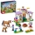 Spielset Lego Friends Reitschule mit Pferdestall, Reitplatz und vier Spielfiguren.