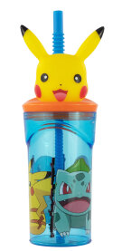 Pokemon Trinkbecher mit 3D-Figur und einem Fassungsvermögen von 360ml.