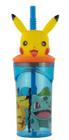 Trinkbecher Pokémon mit 3D-Figur 360ml