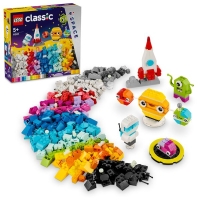 LEGO Classic Kreative Weltraumplaneten: Bunte Bausteine...