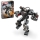 LEGO Marvel War Machine Mech Spielzeugfigur mit beweglichen Gliedern und detailreicher Rüstung.