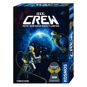 Kartenspiel Die Crew - Gemeinsam zum 9. Planeten mit spannenden Missionen und kooperativem Gameplay.