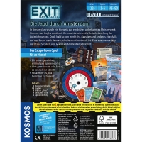 Exit - Das Spiel: Die Jagd durch Amsterdam - Rätselspiel in der Hauptstadt der Niederlande mit spannenden Aufgaben und kniffligen Herausforderungen.