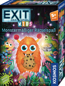 Buntes Puzzle-Spiel für Kinder mit monstermäßigem Design und kniffligen Rätseln.