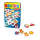 Holz Domino Spiel für Kinder mit bunten Zahlen und Tiermotiven.