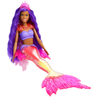 Barbie Meerjungfrau Puppe in blauem Bikini mit...