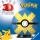 Pokémon Flottball Puzzle-Ball mit 54 Teilen und buntem Design