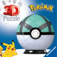 Puzzle-Ball Pokémon Netzball mit 54 Teilen in bunter Farbgestaltung