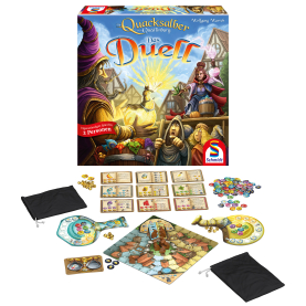 Kartenspiel Die Quacksalber von Quedlinburg - Das Duell mit erweiterbaren Spielmaterial und spannendem Spielkonzept.