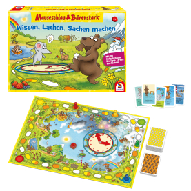 Kindersachbuch Mäuseschlau & Bärenstark mit spannenden Geschichten und liebevollen Illustrationen.
