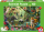 Buntes Puzzle mit Tiermotiven im Dschungel, 100 Teile.