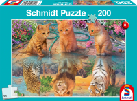 Buntes Puzzle Wenn ich groß bin mit 200 Teilen und...