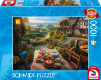 Puzzle Frühstück mit Aussicht mit 1000 Teilen...
