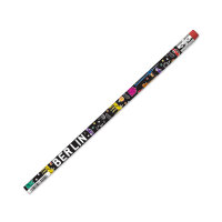 Schwarzer Bleistift von Scribble Berlin mit weißem...