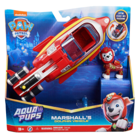 Spin Master Actionfahrzeug PAW PATROL Aqua Pups Basic Vehicle & Figur 4fach sortiert