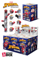 Rote Spider-Man Überraschungsbox mit 8cm Höhe...