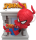 Rote Spider-Man Überraschungsbox mit 8cm Höhe und Tower Serie Design.