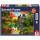 Puzzle Die Wassermühle mit 1000 Teilen, detailreiche Illustration eines idyllischen Landschaftsmotivs.