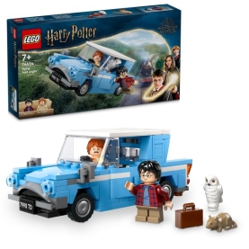 Lego Harry Potter Fliegender Ford Anglia Bausteine Set mit detailgetreuer Nachbildung des magischen Autos.