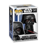 Schwarzes T-Shirt mit Darth Vader Motiv und Pop Star Wars...