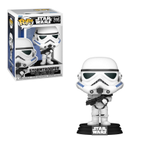 Weißes T-Shirt mit Stormtrooper-Aufdruck und...