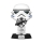 Weißes T-Shirt mit Stormtrooper-Aufdruck und Rundhalsausschnitt aus Baumwolle