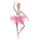 Barbie Dreamtopia Zauberlicht Puppe mit buntem Kleid und leuchtenden Flügeln.