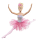 Barbie Dreamtopia Zauberlicht Puppe mit buntem Kleid und leuchtenden Flügeln