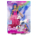 Barbie Puppe in blauem Kleid mit Diamantschmuck und blonden Haaren