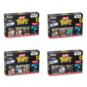 Kleines Popstar Wars Plüschtier in buntem Design mit süßen Details.