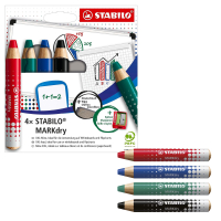 Stabilo Boardmarker MarkDry für Whiteboard und...