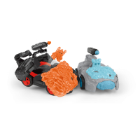 Schleich Eldrador Lava Crashmobil mit beweglichen Rädern und detailreicher Vulkan-Optik