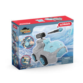 Schleich Eldrador Eis-Crashmobil mit beweglichen Kanonen und coolen Eis-Designelementen.