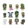 Kleiner Marvel Groot Mystery Mini Figur aus Vinyl mit knuffigem Design und detaillierten Features.