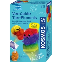 Bunte Tier-Flummis im Kosmos-Design für...
