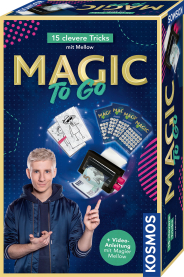 Kosmos Magic To Go Mitbringexperimente - Set mit spannenden Zauberkunststücken für unterwegs.